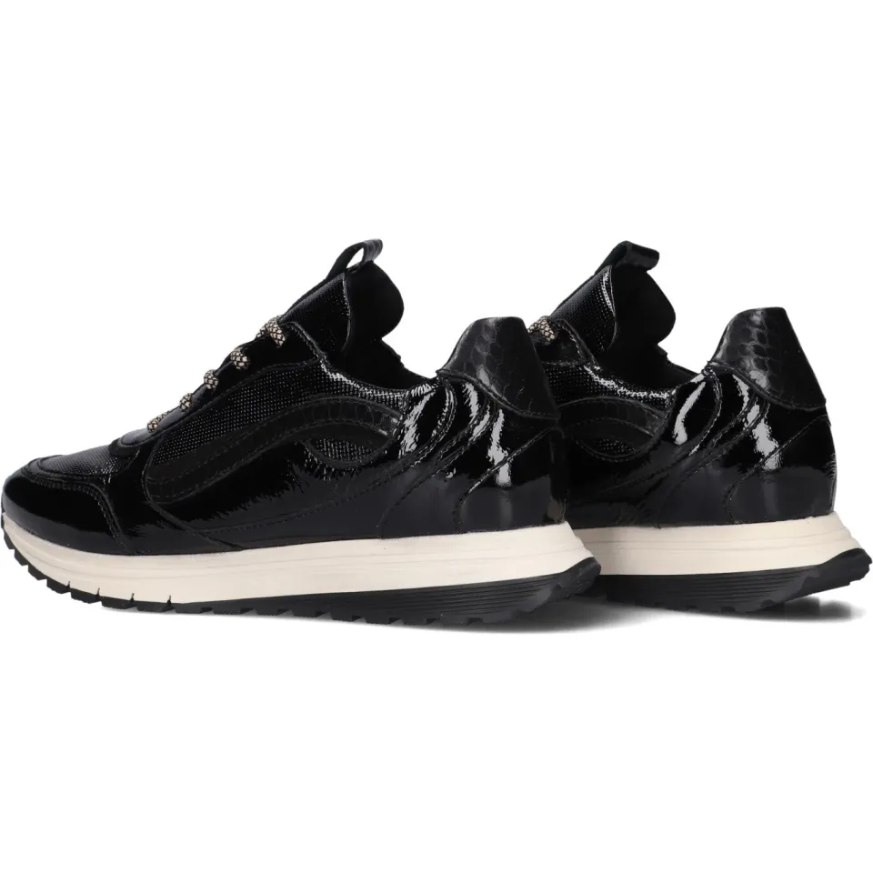 Notre-V Sneakers Rylie-01 Zwart, foto 4