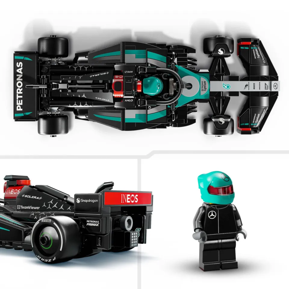 Lego Speed Champions Mercedes-AMG F1® W15 racewagen 77244, foto 2