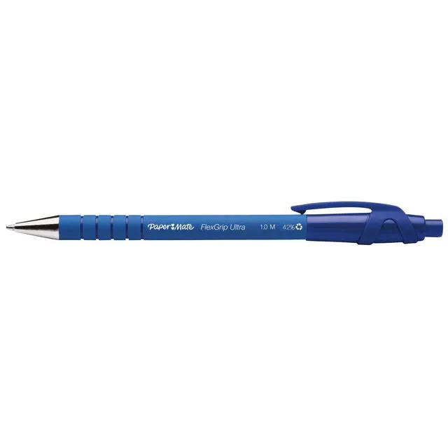 Paper Mate Balpen paper mate flexgrip ultra medium blauw