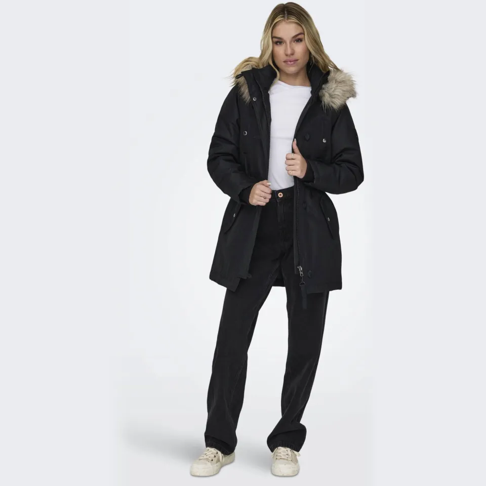 Only Oniris winterparka zwart, foto 7
