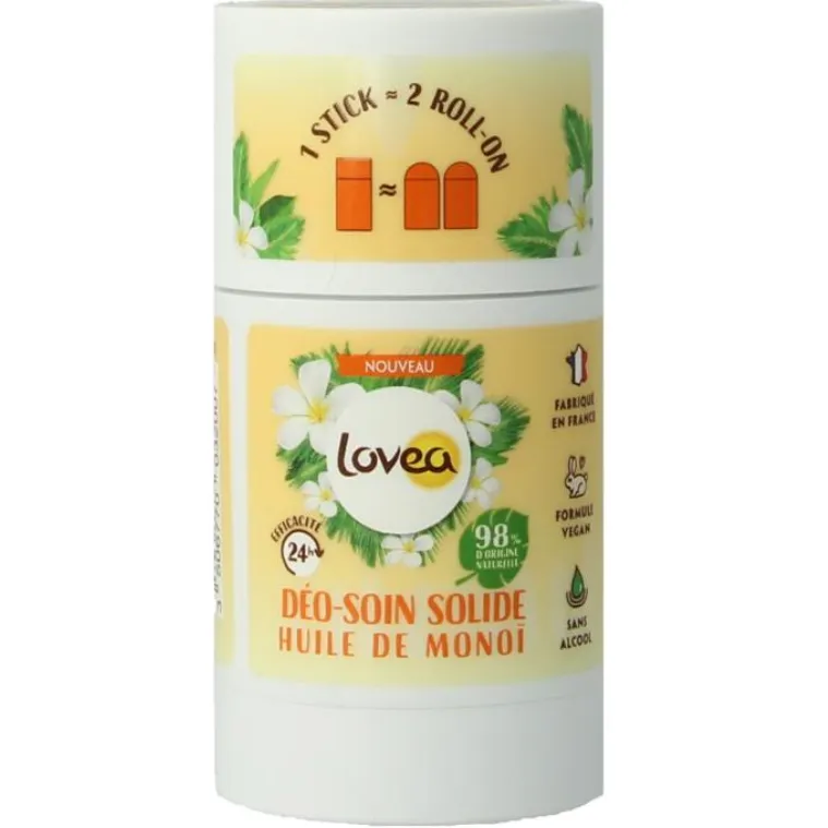 Lovea Solid Deostick Care Monoi Olie, foto 2