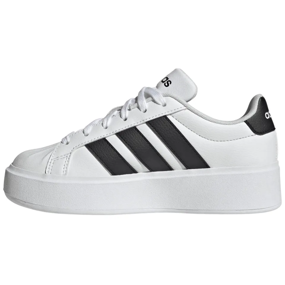 Adidas Sportswear imitatieleren sneakers - wit/zwart, foto 4