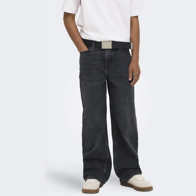 Only & Sons JUNIOR OSJREMI loose fit jeans - zwart Black denim