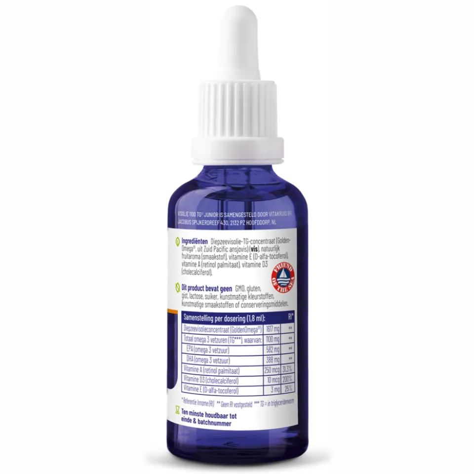 Vitakruid Visolie 1100TG Junior 54 ml