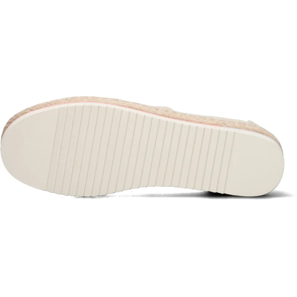 Toms Dames Espadrilles Alpargata Platform Rope - Beige, foto 4