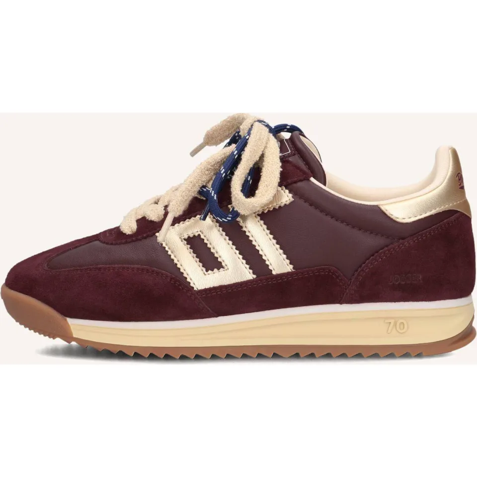 BACK70 Back 70 Sneakers Jogger Bordeaux, foto 6