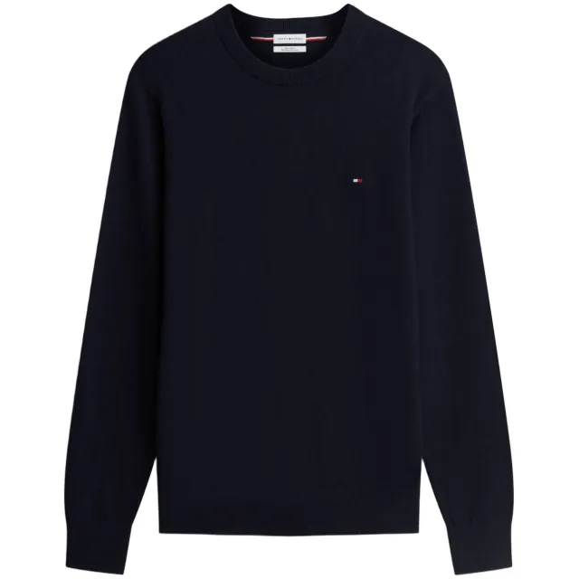 Tommy Hilfiger gebreide trui met kasjmier - donkerblauw Navy Blue