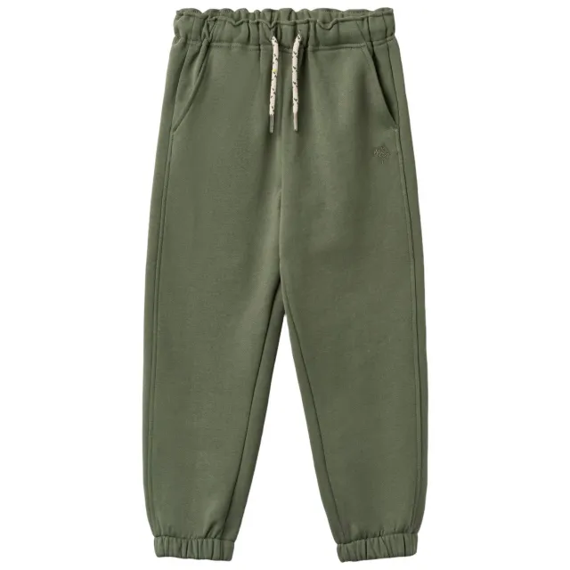 Wheat loose fit sweatpant groen, foto 2