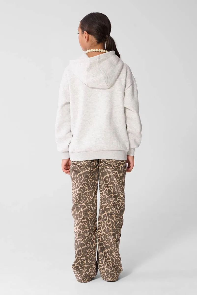 Shoeby hoodie met print - lichtgrijs, foto 5