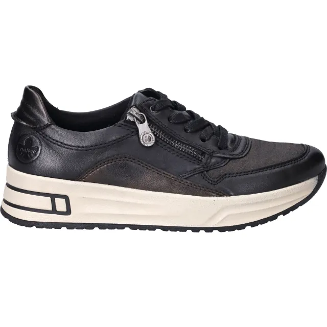 Rieker Sneakers Dames Zwart