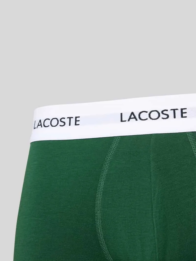 Lacoste boxershort katoenmix 3-pack groen, foto 4
