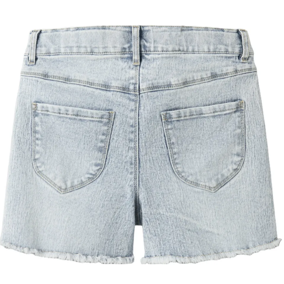 NAME IT NKFROSE denim mom short lichtblauw, foto 3