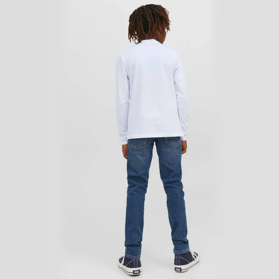 Jack & Jones longsleeve JJECORP wit, foto 3