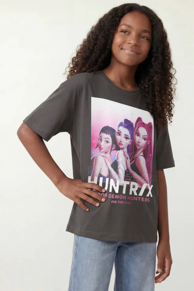 NAME IT Huntrix T-shirt zwart