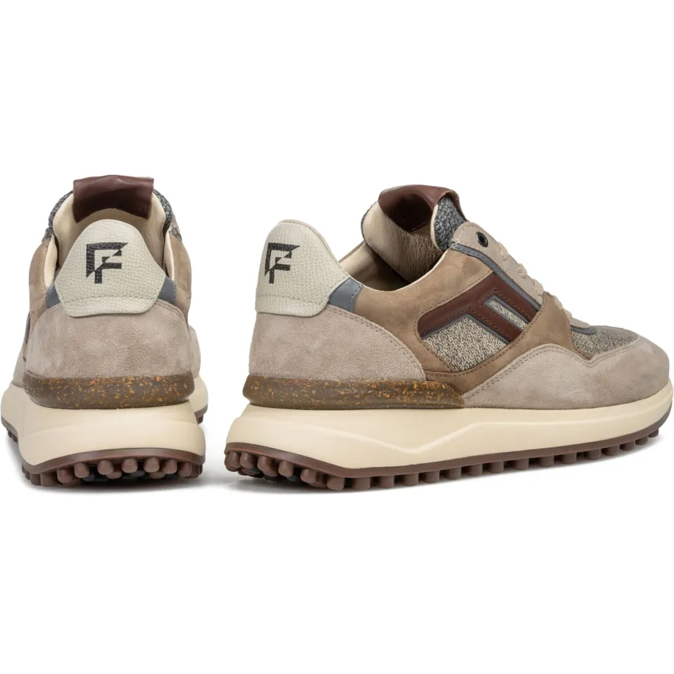 Floris Van Bommel Noppi 29.76 suède sneakers lichtbruin beige, foto 5