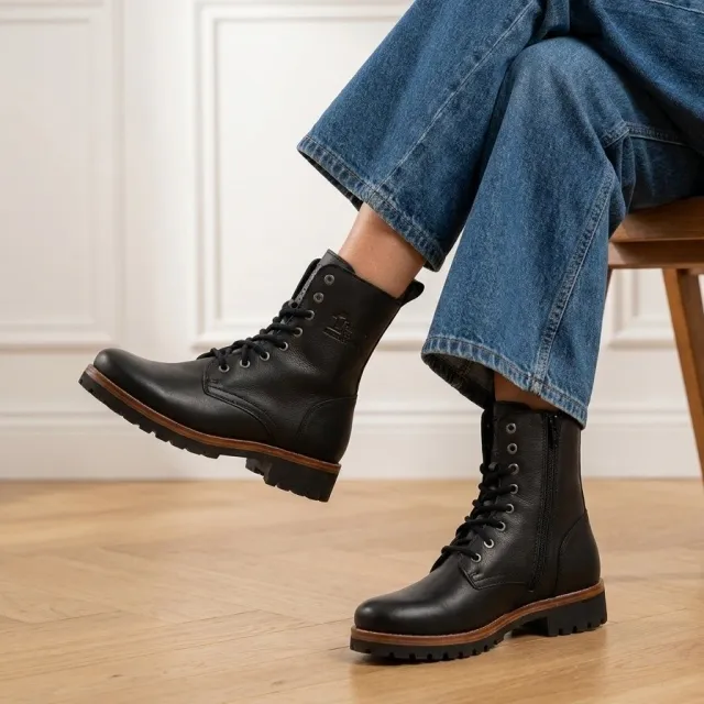 Panama Jack Panama Jack Frisia B14 Veterboots zwart