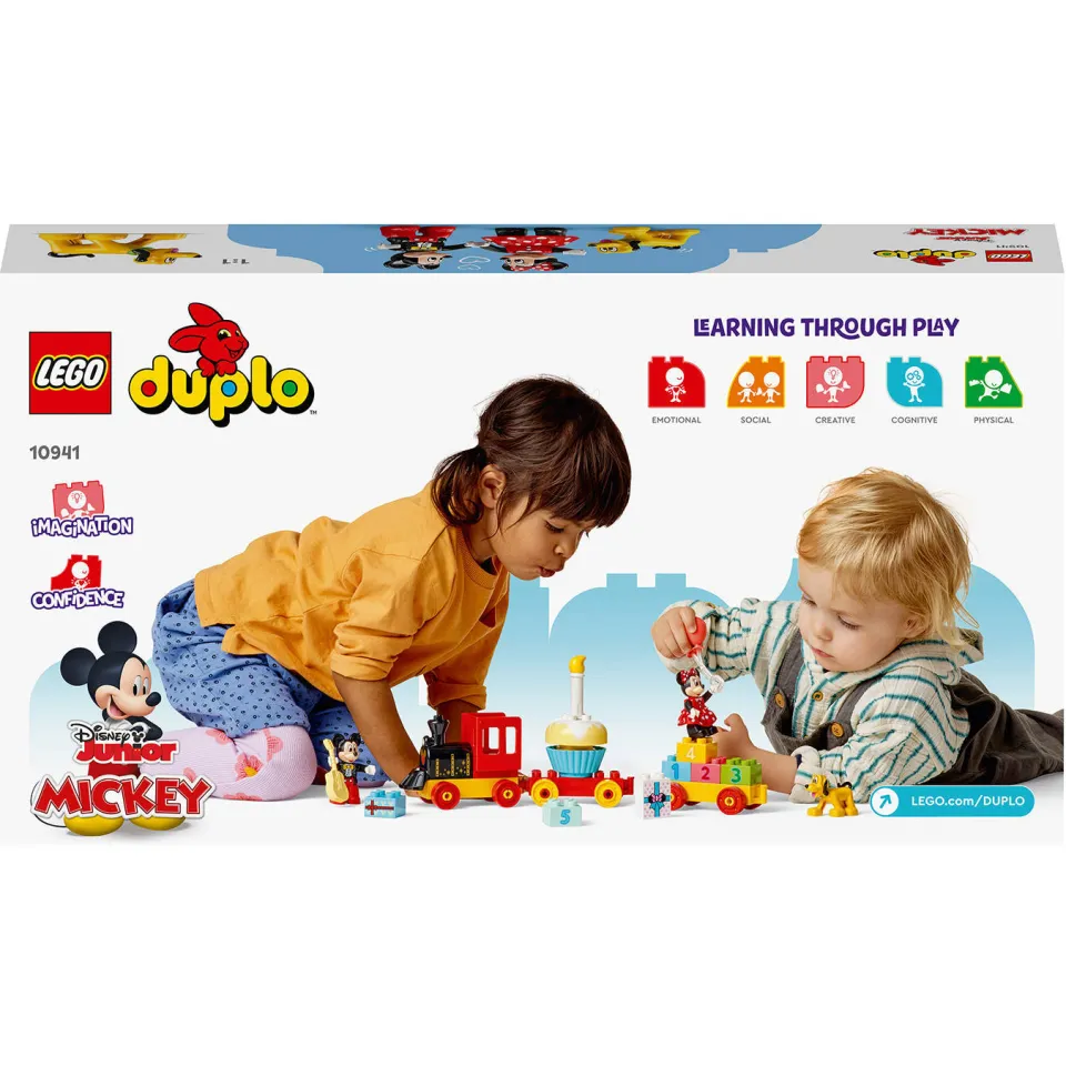 Lego DUPLO Mickey & Minnie Verjaardagstrein, Bouwbaar Speelgoed voor Peuters 10941, foto 6