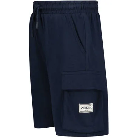 Vingino relaxed sweatshort donkerblauw met cargozakken, foto 3