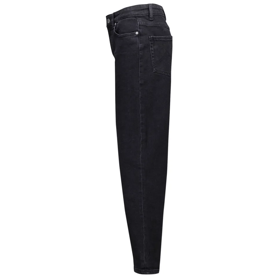 America Today waist loose fit jeans black denim, foto 3