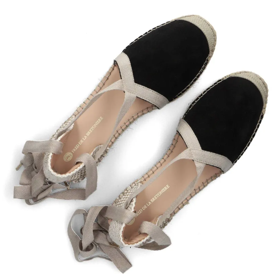 Fred de la Bretoniere Espadrilles Romi Luz Zwart, foto 6