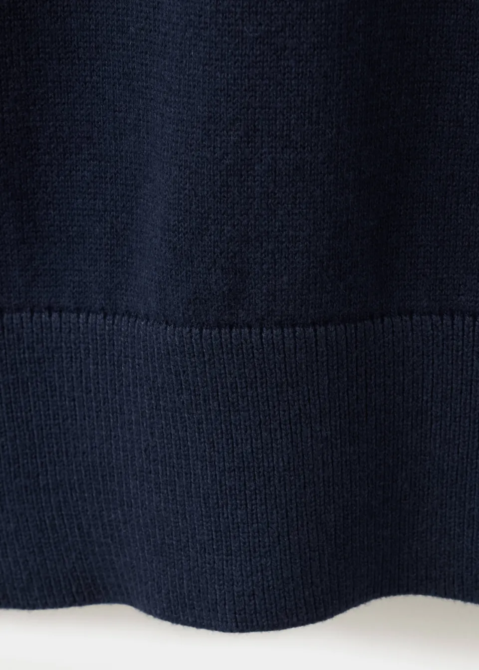 Mango TEEN katoenen gebreide trui - marineblauw, foto 7