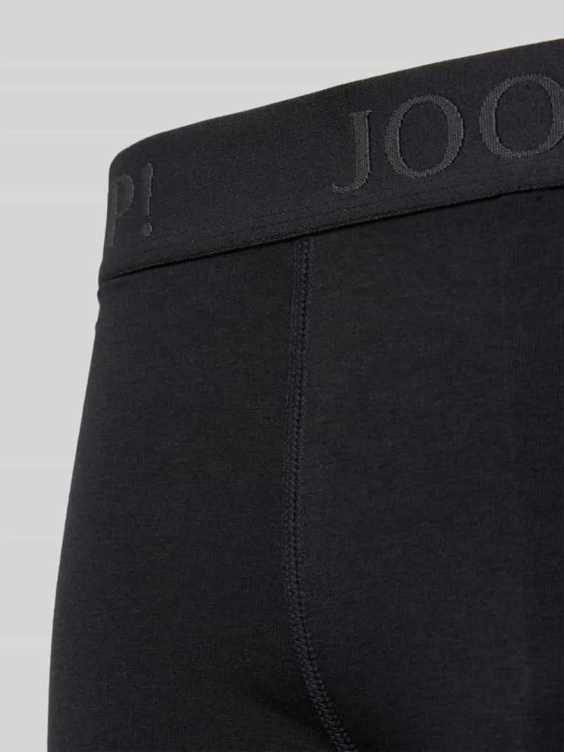 Joop! Boxershort met elastische band met label in een set van 3 stuks zwart, foto 3
