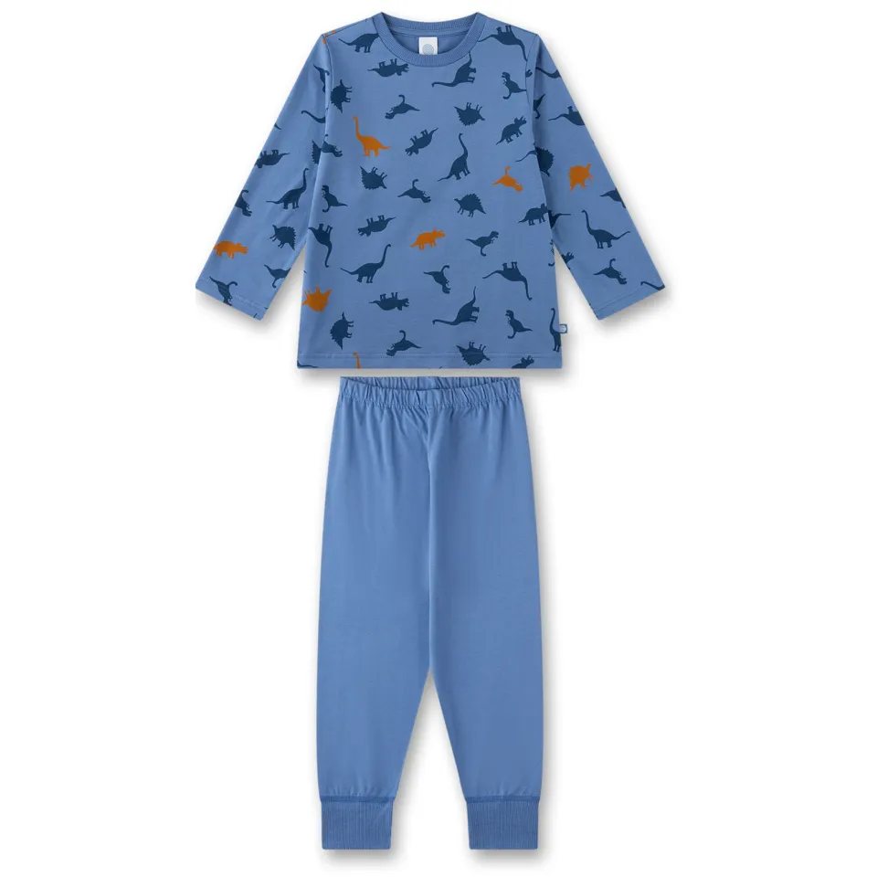 Sanetta Kid's Pyjama Long AOP 233560 - Pyjama, blauw