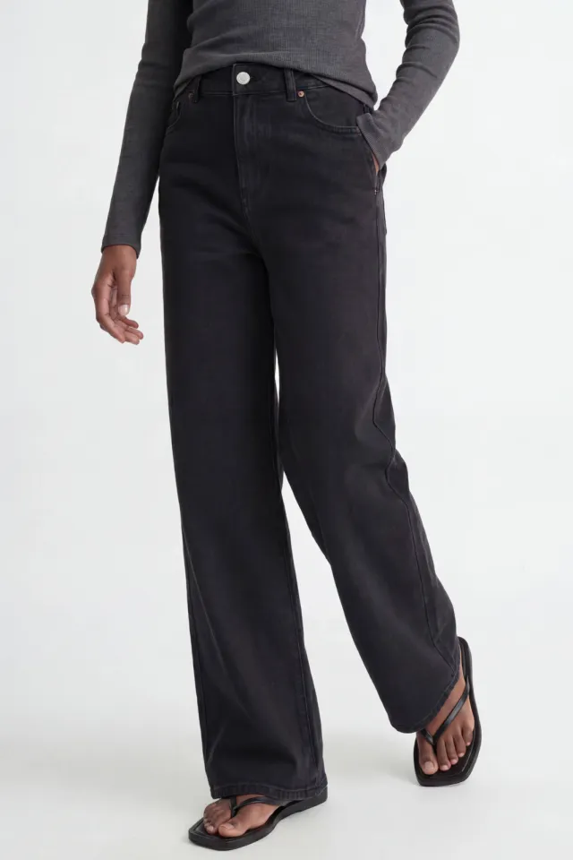 JJXX GIRL JXTOKYO wide leg jeans - zwart, foto 5