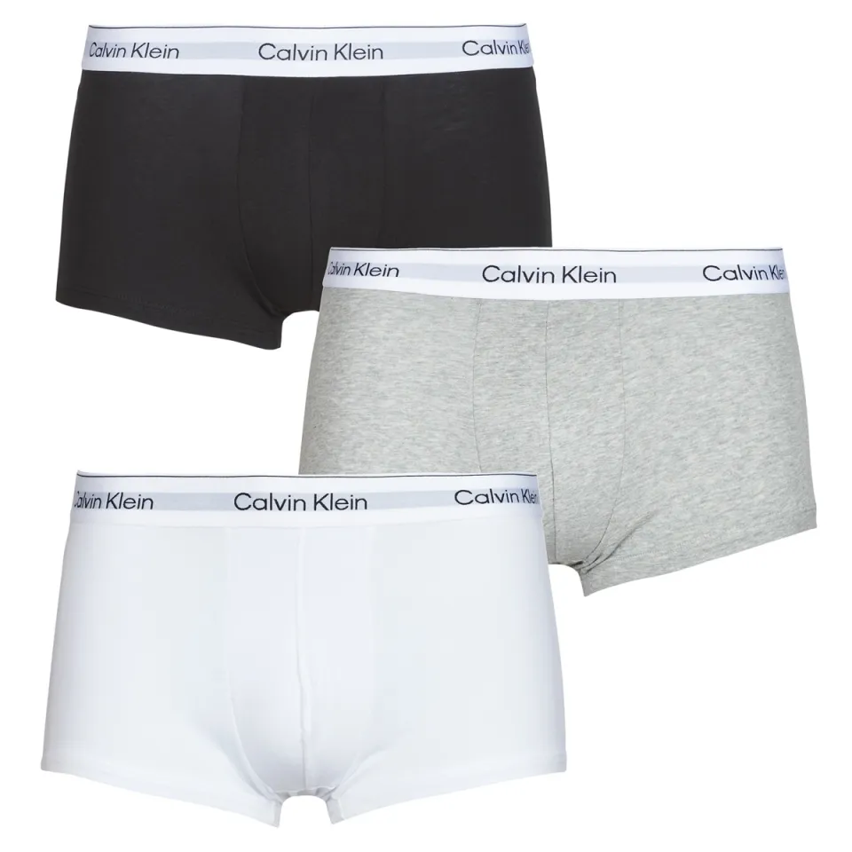 Calvin Klein Katoenen Stretch Boxer Shorts 3-pack Wit