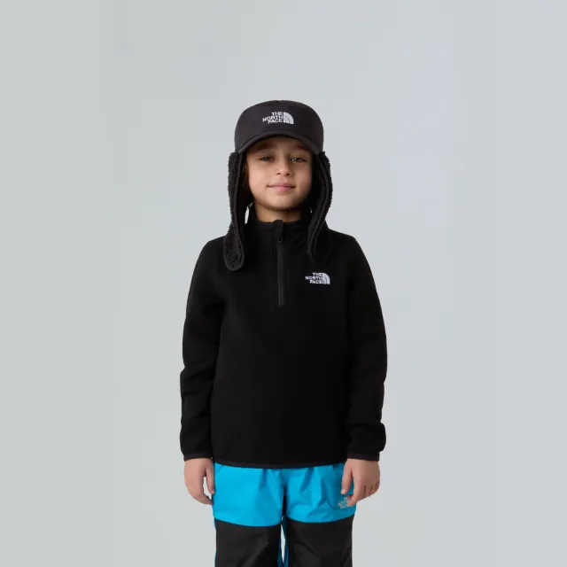 The North Face fleece sweater Glacier zwart