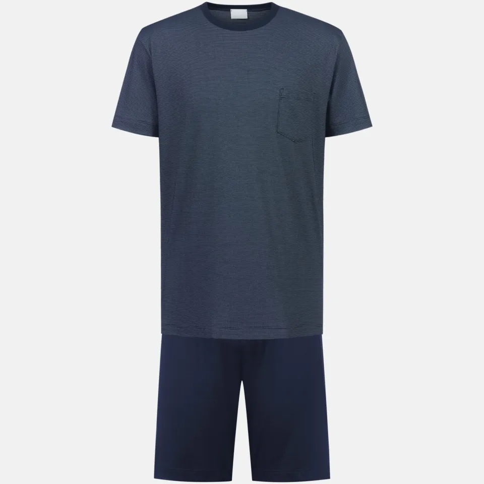 Mey pyjama yacht blue geringd, foto 2
