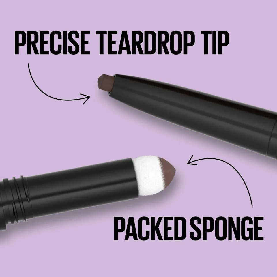 Maybelline New York Express Brow Duo wenkbrauwpotlood bruin, foto 7