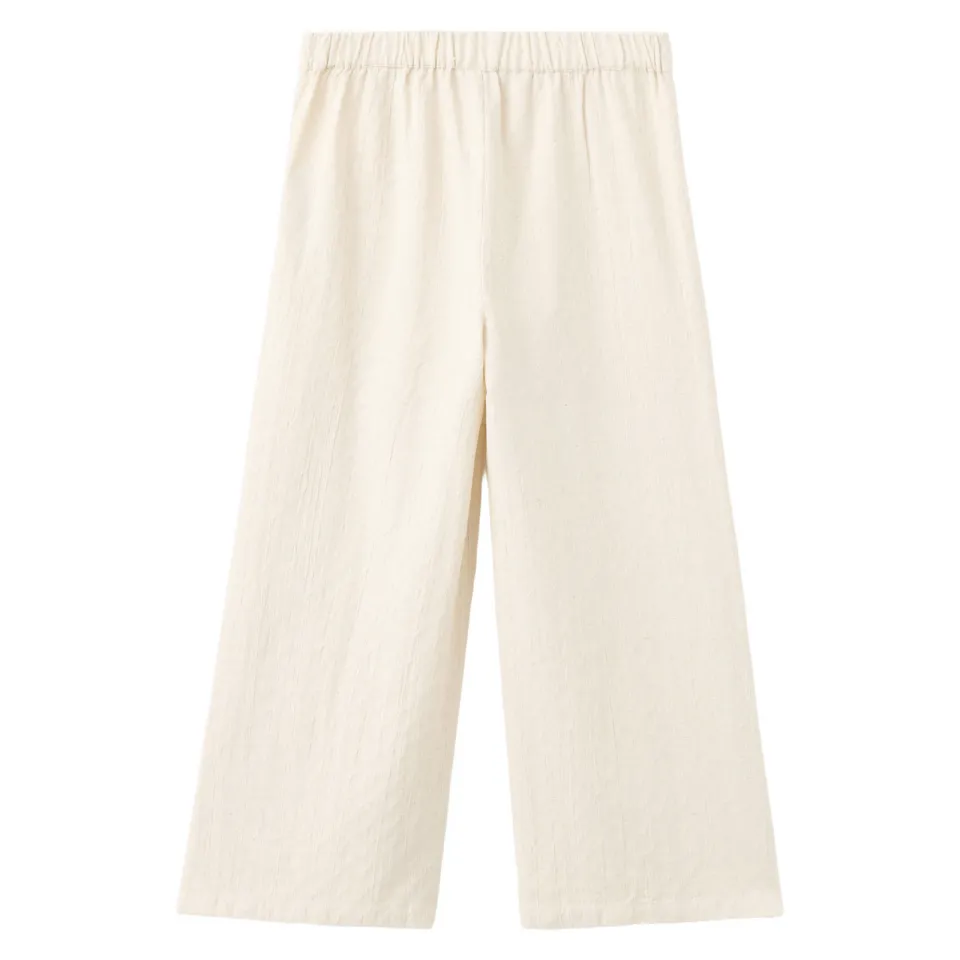 Mango Kids casual broek lichtbeige, foto 3