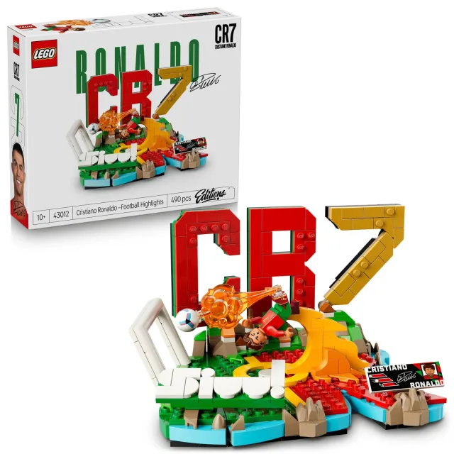 Lego Editions Sports Cristiano Ronaldo – Voetbalhoogtepunten CR 7 Set 43012, foto 2