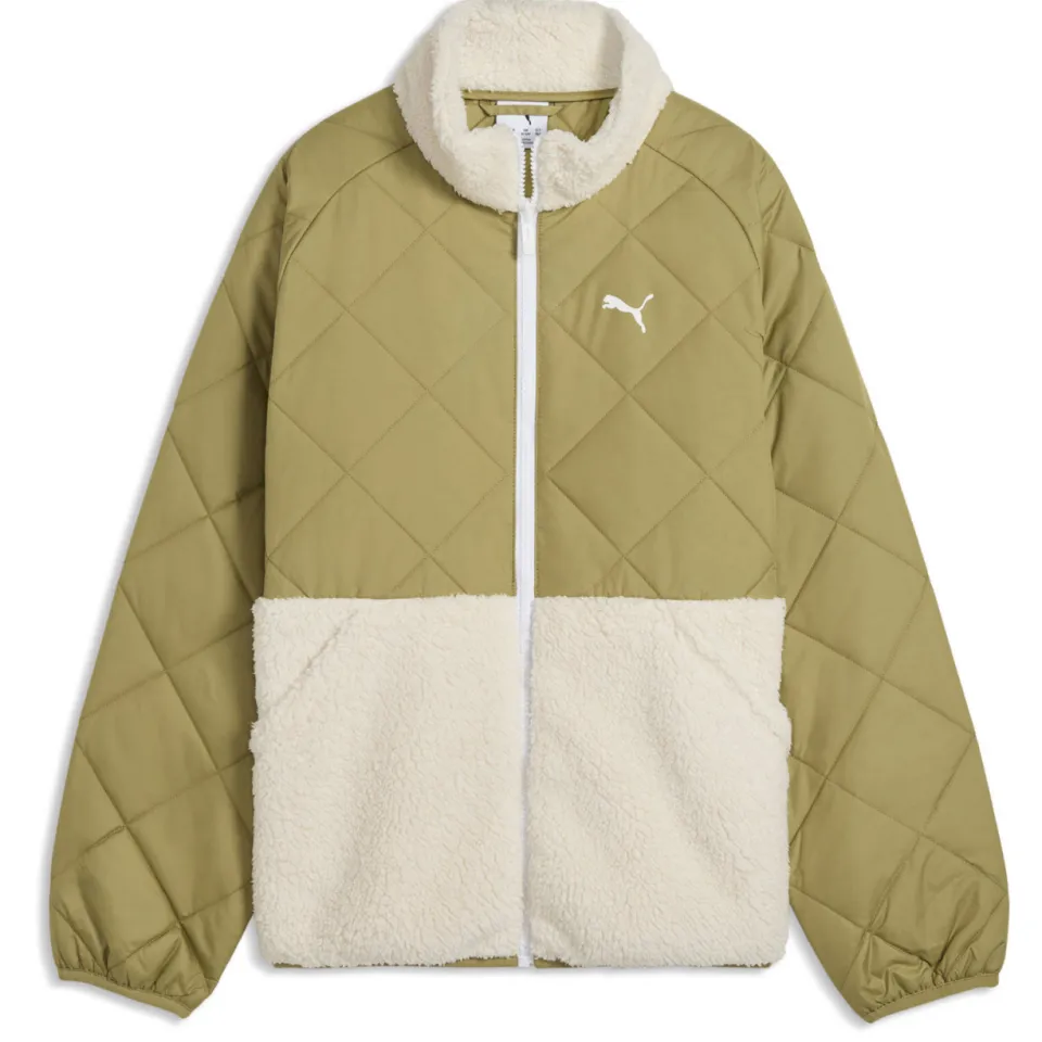Puma sherpa gewatteerde jas groen, foto 2