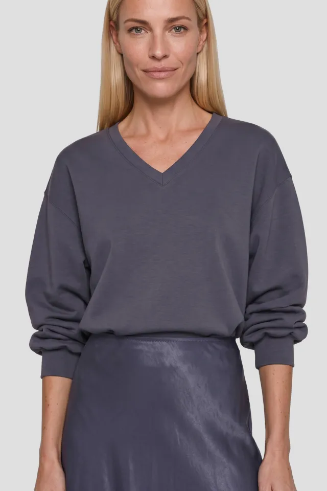 MSCH Copenhagen midi rok donkerblauw, foto 4