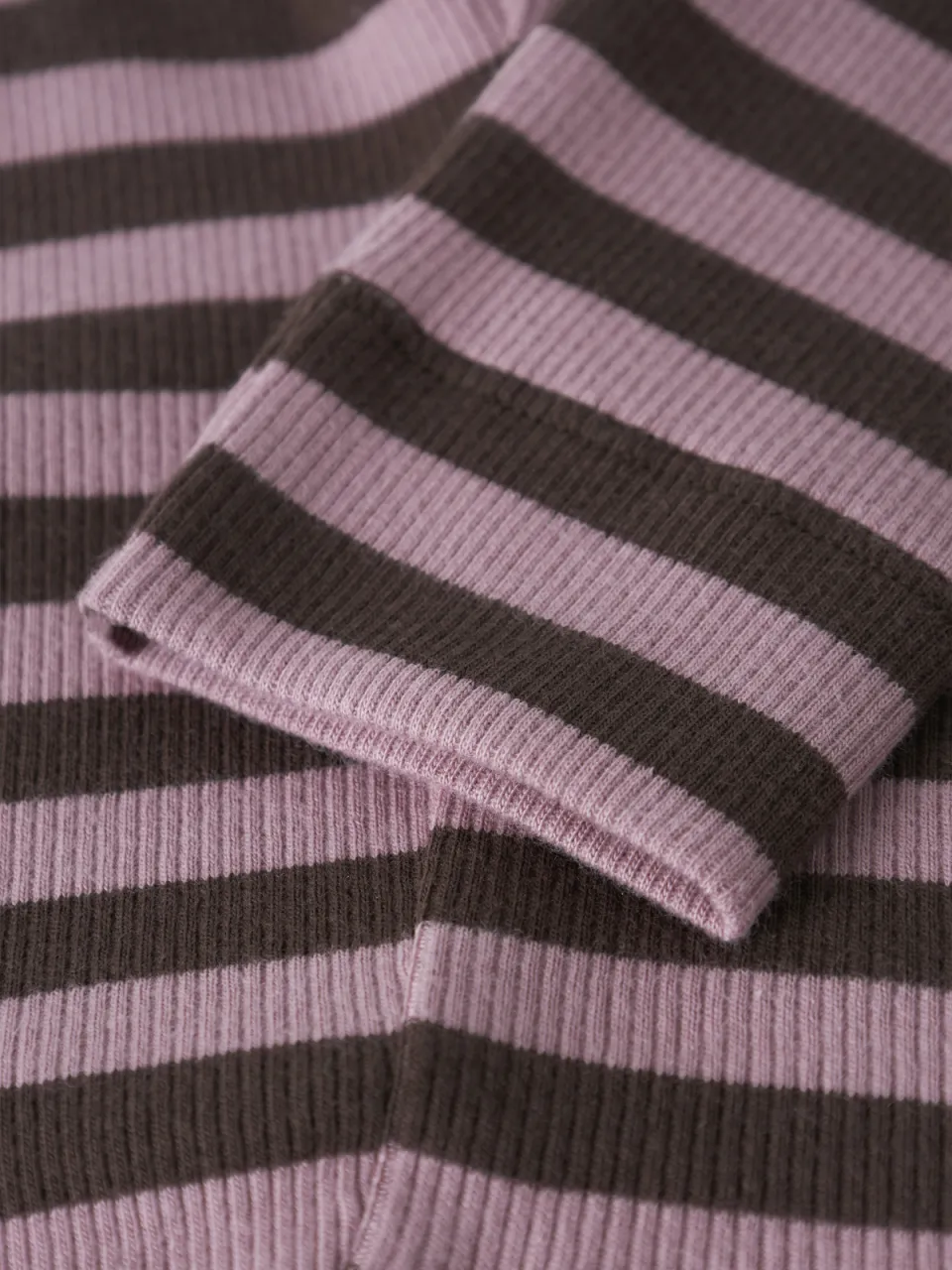NAME IT BABY gestreepte legging roze/bruin, foto 4