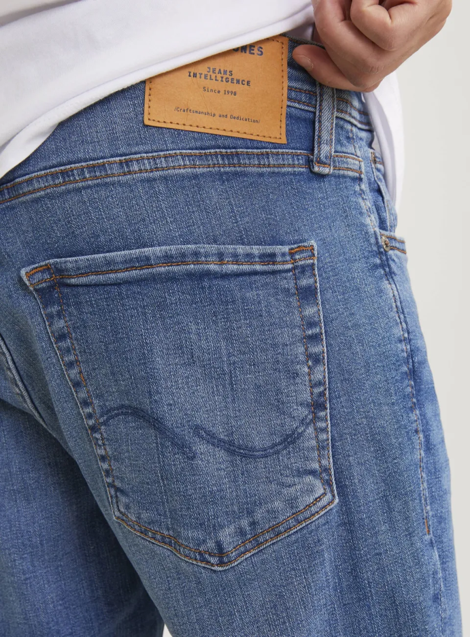 Jack & Jones JEANS INTELLIGENCE slim fit jeans - blue denim, foto 8