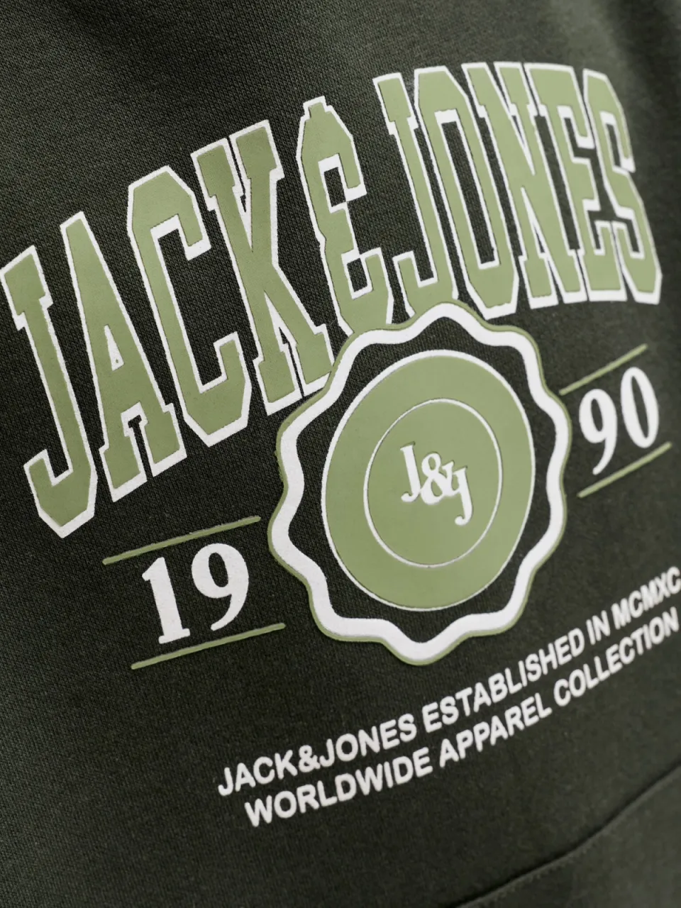 Jack & Jones JUNIOR hoodie donkergroen, foto 8