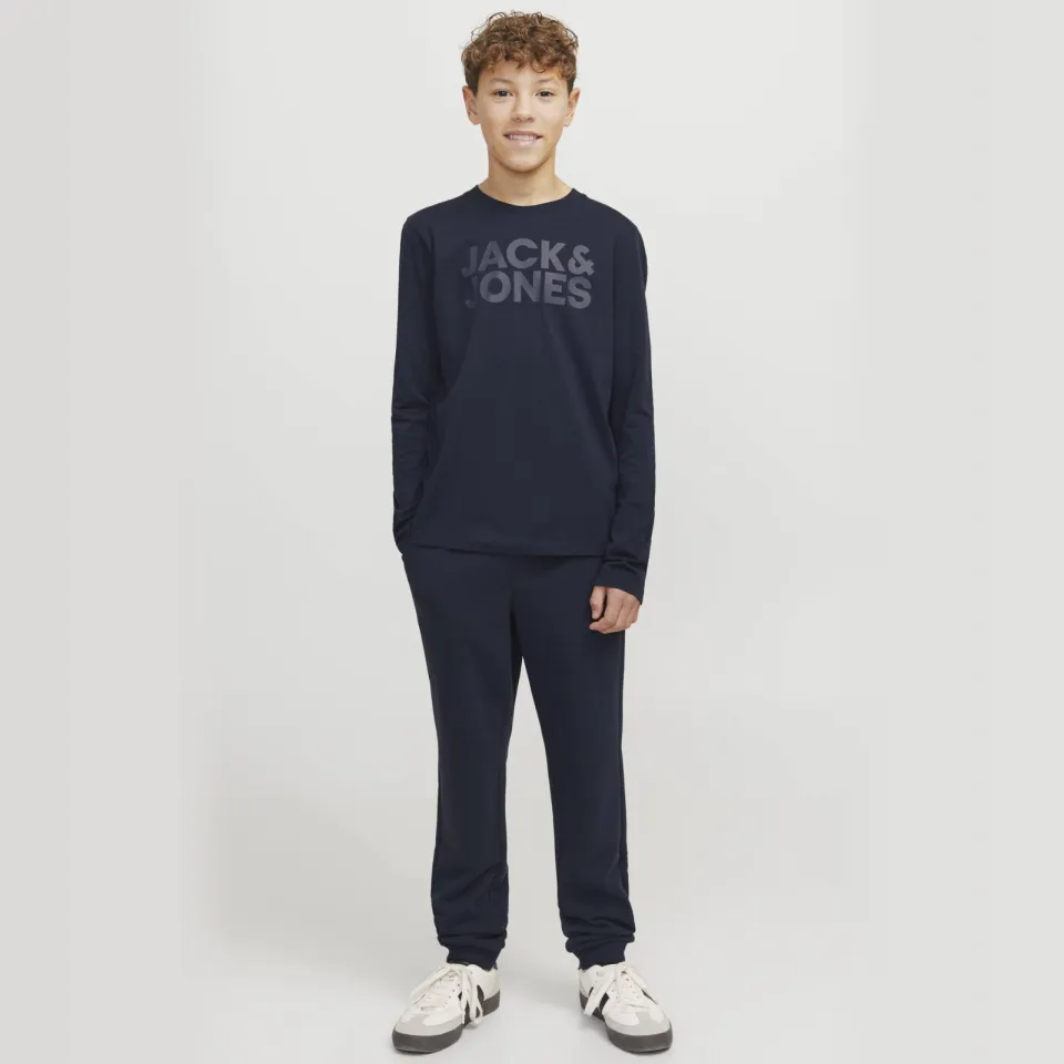 Jack & Jones relaxed joggingbroek donkerblauw Donkerblauw T