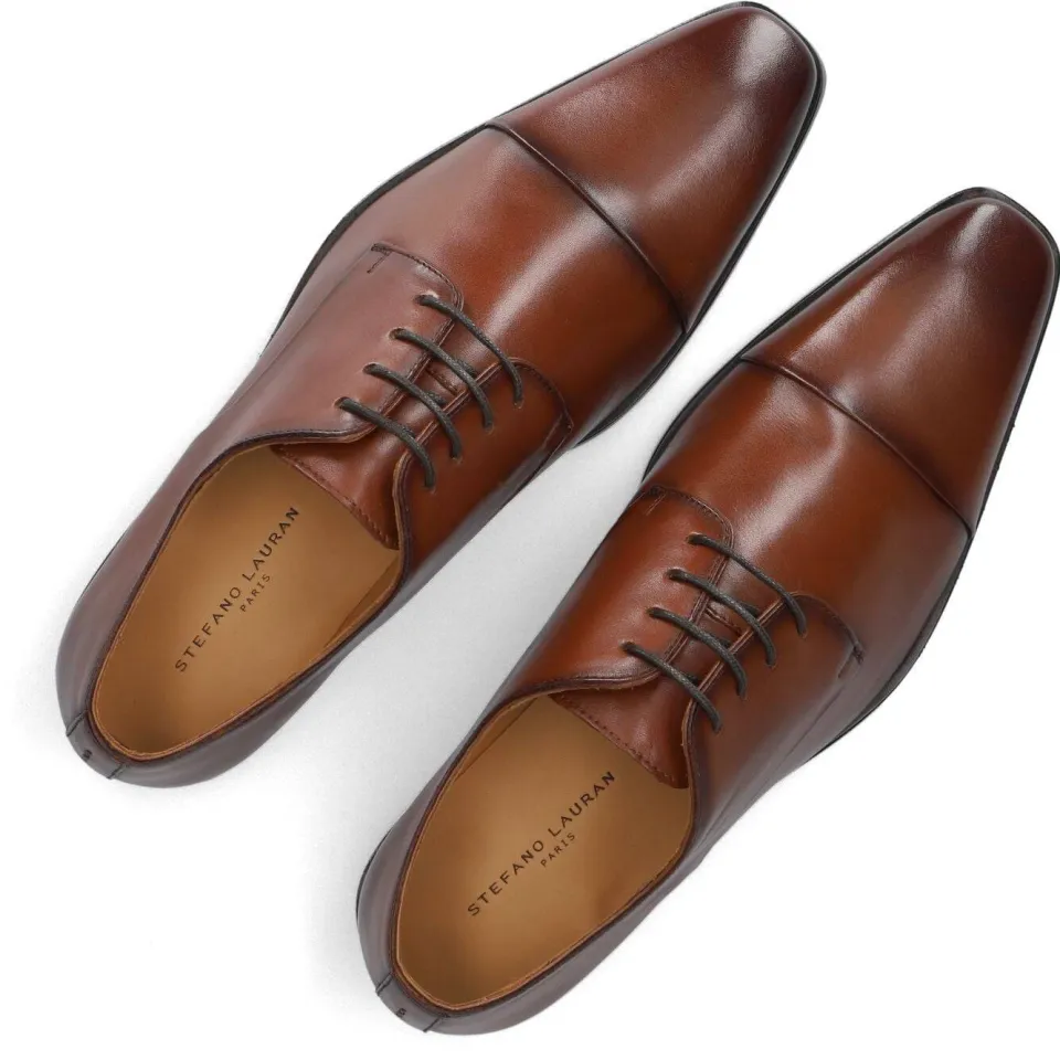 Stefano Lauran Nette schoenen Art-4002 Cognac, foto 5