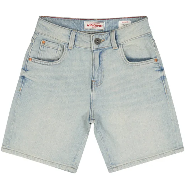 Vingino Conner jeansshort lichtblauw Light Vintage