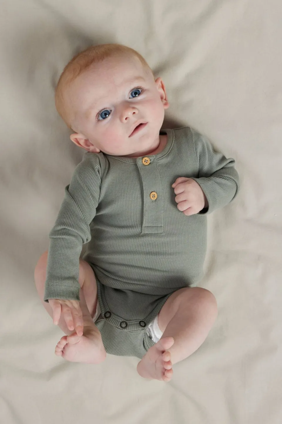 NAME IT BABY romper groen
