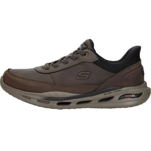 Skechers Arch Fit Orvan Moxley sneakers bruin, foto 2