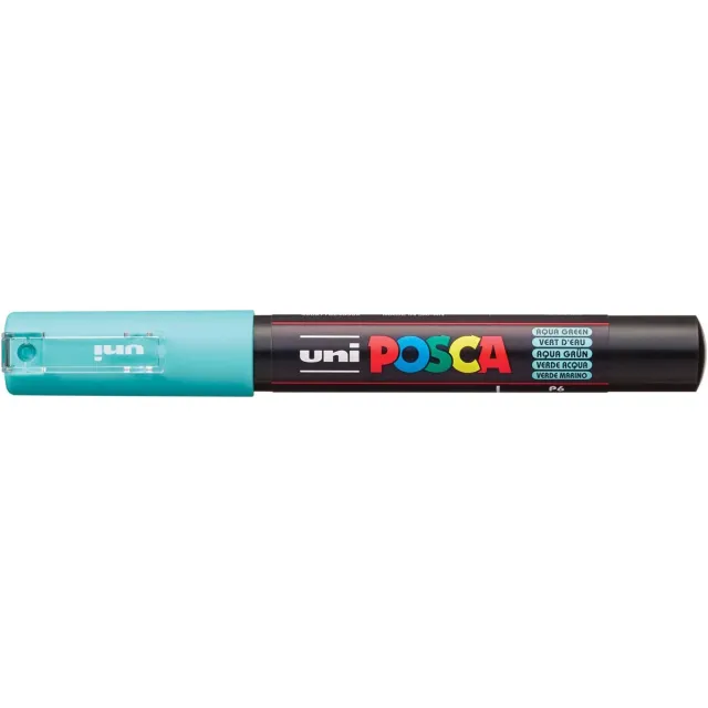 Posca marker met conische punt schrijfdikte extra-fijn zeegroen