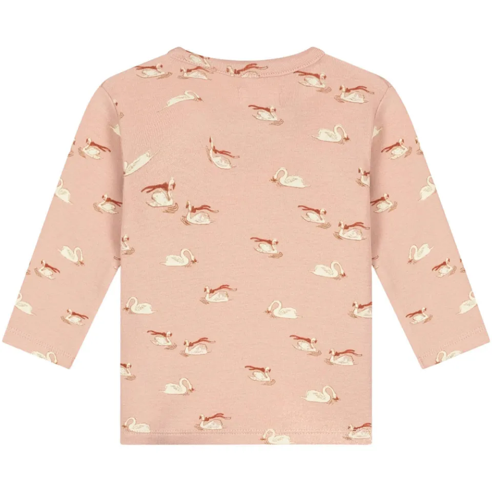 A Tiny Story longsleeve met print oudroze, foto 3