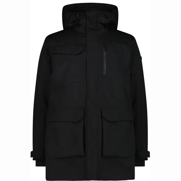 CMP Parka Zip Hood 36K2587 - Synthetisch jack, zwart