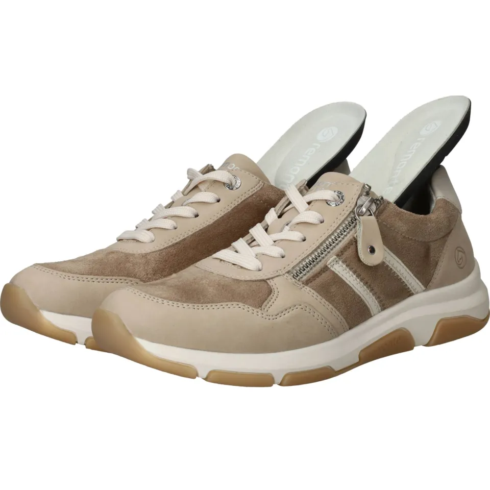 Remonte veterschoenen beige, foto 8