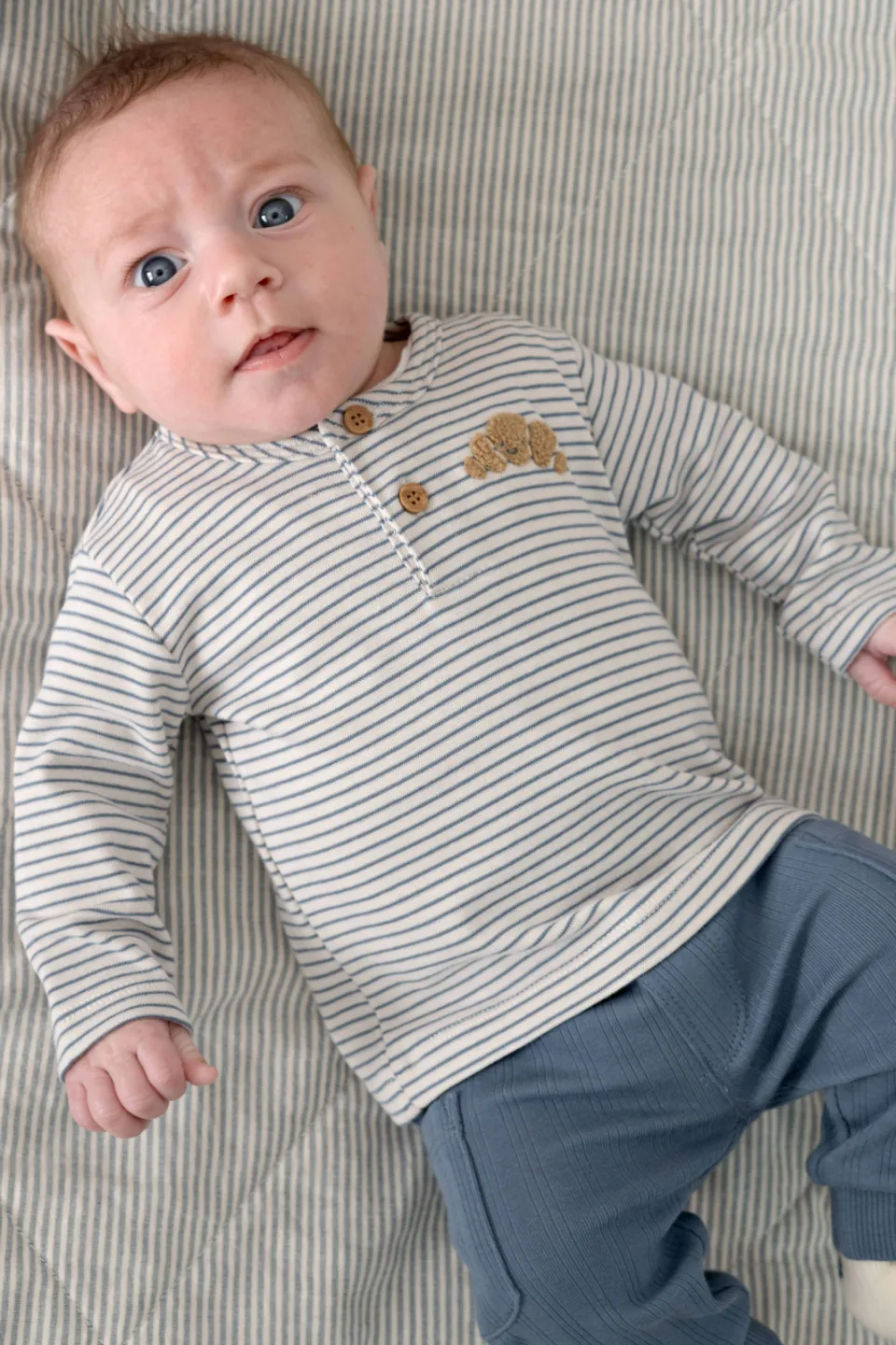 Feetje longsleeve Breakfast Buddy blauw/ecru, foto 6