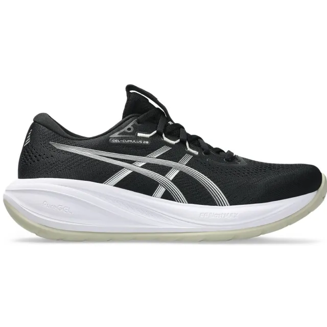 Asics Gel-Cumulus 28 mesh hardloopschoenen - zwart/wit